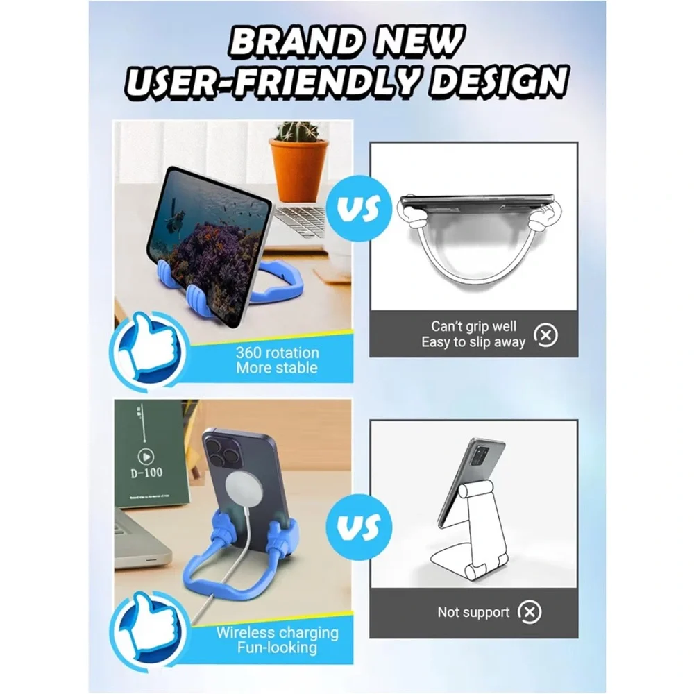 Blue Thumbs Up Phone Holder